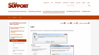 
                            1. Login | ALA Support - American Library Association