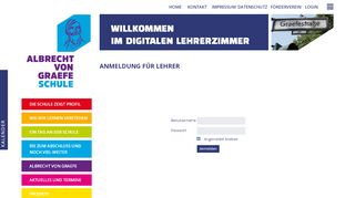 
                            9. Login - Albrecht von Graefe Schule