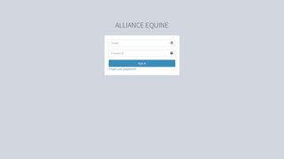 
                            9. Login - Alliance Equine