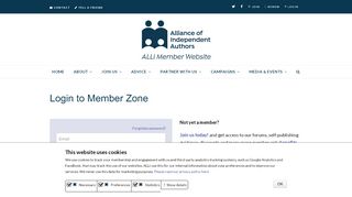 
                            12. Login - Alliance of Independent Authors