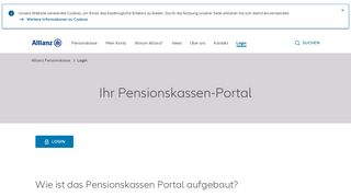 
                            10. Login - Allianz Pensionskasse