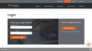 
                            4. Login | Alpari International - alpari.org