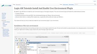 
                            4. Login AM Tutorials Install And Enable User Environment Plugin ...