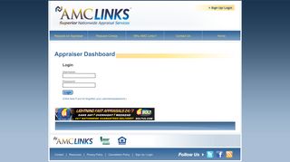 
                            3. Login - AMC Links National Appraisal Management Services ...