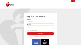 
                            10. Login - American Heart Association