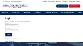 
                            4. Login - American Leadership Academy Schools