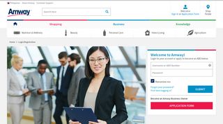 
                            12. Login | Amway Philippines Site