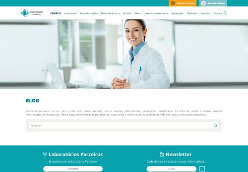 
                            1. Login Análises Clínicas - Diagnósticos do Brasil