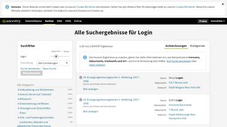 
                            5. Login - Ancestry