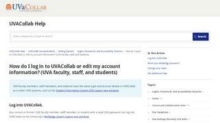 
                            10. Login and Account Information for UVA Users | Getting Started ...