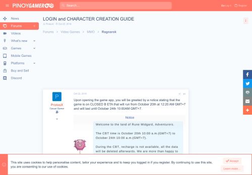 
                            11. LOGIN and CHARACTER CREATION GUIDE PH | PinoyGamer - Philippines ...