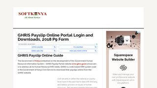 
                            2. Login and Download GHRIS Payslip Online Portal - InformationCradle