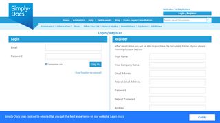 
                            1. Login and Download Legal Document Templates - Simply ...