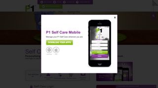 
                            10. Login and Manage Your Account Here | P1 Self Care