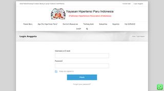 
                            10. Login Anggota – hipertensiparu.org