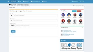 
                            1. Login - Anggota IGI - Ikatan Guru Indonesia