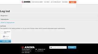 
                            5. login | Anima.dk