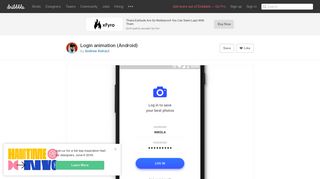 
                            3. Login animation (Android) by Andrew Astract | Dribbble | Dribbble