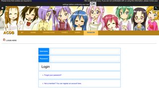 
                            4. Login - Anime Characters Database