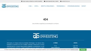 
                            1. Login Aniołki - Towarzystwo Inwestycyjne INVESTING