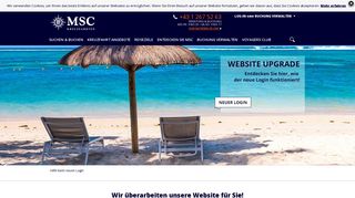 
                            1. Login-Anleitung - MSC Kreuzfahrten