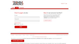 
                            1. Login - Annunci per adulti - Trombannunci