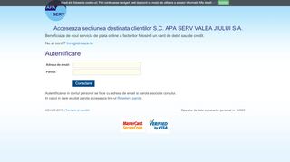 
                            7. Login - APA SERV - clienti