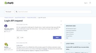 
                            8. Login API request - Shopify Community
