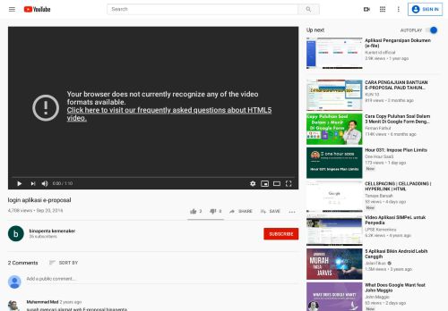 
                            6. login aplikasi e-proposal - YouTube