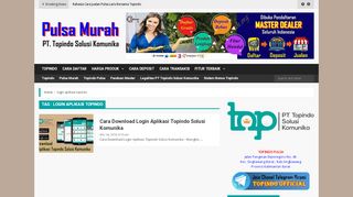 
                            1. login aplikasi topindo | TOPINDO | PULSA MURAH
