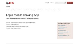 
                            7. Login app Mobile Banking | UBS Svizzera