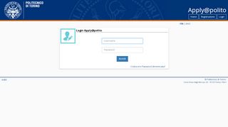 
                            6. Login Apply - Didattica - Politecnico di Torino