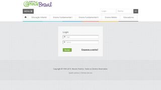 
                            11. Login - Aprende Brasil