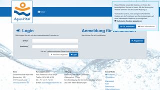 
                            5. Login - Aqua-Vital - Bäder Suite