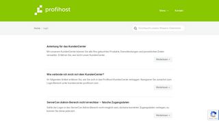 
                            3. login Archive - Profihost Knowhow FAQ Fragenbereich