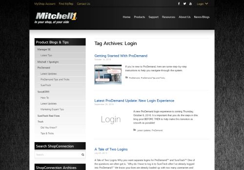 
                            4. login Archives - Mitchell 1 ShopConnection