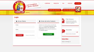 
                            12. Login - Área do Cliente | O Rei das Canecas