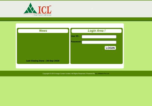 
                            5. Login Area - Image Career Limited