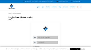 
                            5. Login Area Reservada - Mediasis