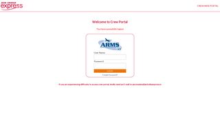 
                            5. Login - ARMS