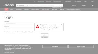 
                            1. Login - Arrow Electronics