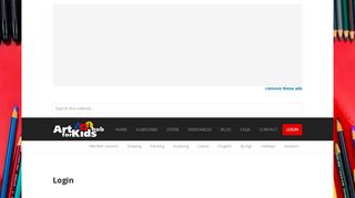 
                            11. Login - Art For Kids Hub -