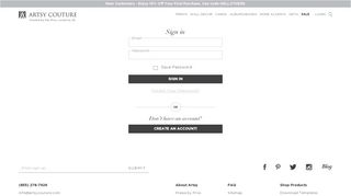 
                            4. Login - Artsy Couture Account Management