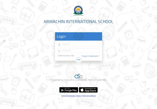 
                            8. Login - Arwachin International School