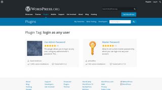 
                            11. login as any user | WordPress.org