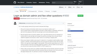 
                            10. Login as domain admin and few other questions · Issue #1650 ...