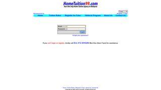 
                            7. Login as Home Tutor - Home Tuition 99