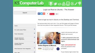 
                            7. Login as root to Ubuntu desktop and terminal - The Answer by Steve ...
