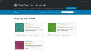 
                            2. login as user | WordPress.org