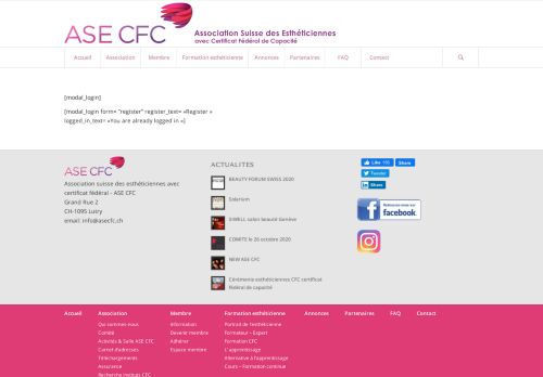 
                            9. Login – ASE CFC